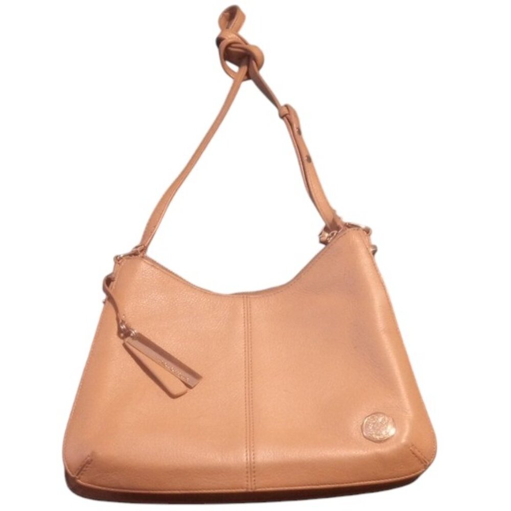 Vince Camuto Tan Leather Shoulder Bag GUC